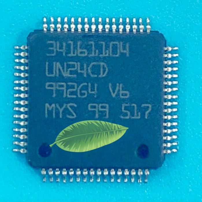 34161104 Automotive-Grade 64-Pin TQFP Microcontroller IC for ABS Brake Control & Fault-Prone ECU Replacement