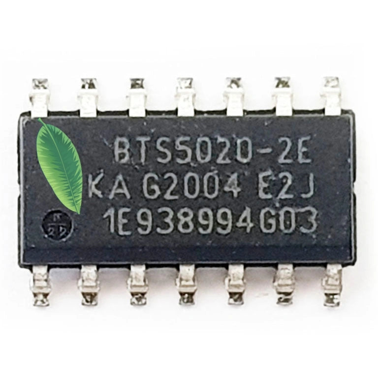 BTS5020-2E Automotive Dual High-Side Power Switch for Brake Light, Wiper & Reverse Lamp Control (DSO-14)