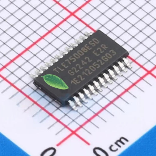 TLE75008-ESD 8-Channel Low-Side Driver IC – SPI-Controlled Relay & Solenoid Driver for BCM and HVAC