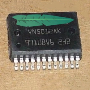 VN5012AK – Engine ECU Power Management and Lamp Driver IC, Automotive Lighting and Control Module Switch