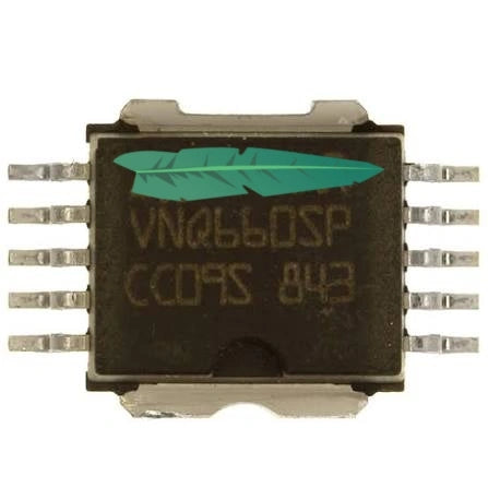 VNQ660SP Quad-Channel High-Side Driver IC – Solid-State Relay for HVAC Compressor & Solenoid Control